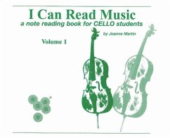 I Can Read Music, Vol 1: A Note Reading Book for Cello Students - Martin, Joanne