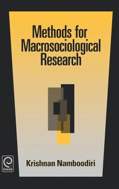 Methods for Macrosociological Research - Namboodiri, Krishnan