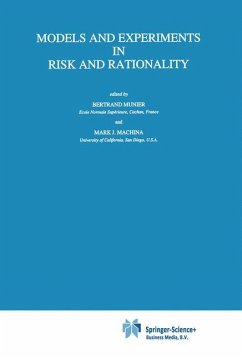 Models and Experiments in Risk and Rationality - Munier, B. / Machina, Mark J. (Hgg.)