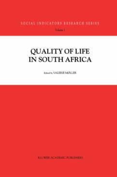 Quality of Life in South Africa - Mller, Valerie (ed.)