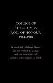 College of St Columba Roll of Honour 1914-18