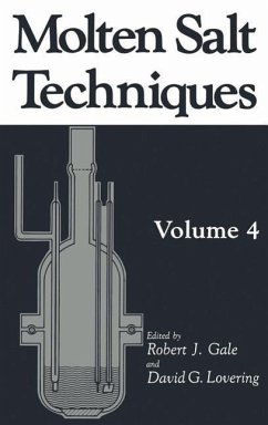 Molten Salt Techniques - Gale, Robert J. / Lovering, D.G. (Hgg.)