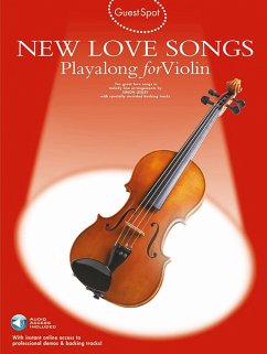 Cover New Love Songs (+CD): for violin Guest Spot Playalong