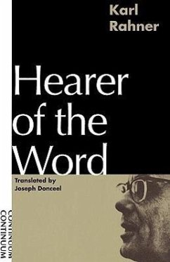 Hearer of the Word - Rahner, Karl