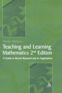 Teaching and Learning Mathematics - Nickson, Marilyn