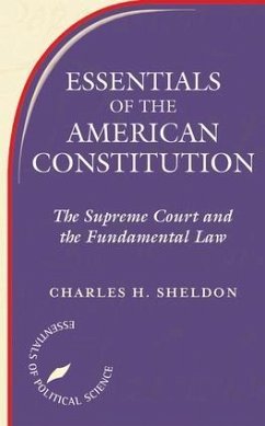 Essentials of the American Constitution - Wasby, Stephen L