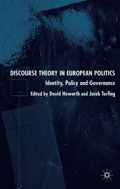 Discourse Theory in European Politics: Identity, Policy and Governance - Howarth, David R. / Jacob Torfing