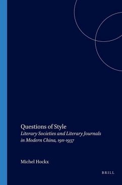 Questions of Style - Hockx, Michel