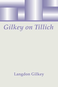 Gilkey on Tillich - Gilkey, Langdon