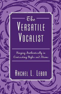 The Versatile Vocalist - Lebon, Rachel L.