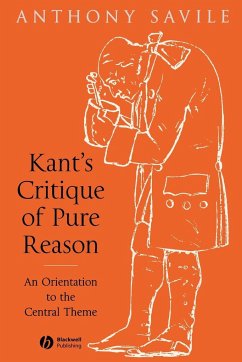 Kants Critique of Pure Reason - Savile, Anthony