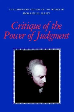Critique of the Power of Judgment - Kant, Immanuel