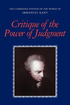 Critique of the Power of Judgment - Kant, Immanuel