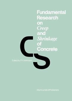 Fundamental Research on Creep and Shrinkage of Concrete - Wittmann, F.H. (ed.)