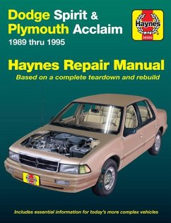 Dodge Spirit & Plymouth Acclaim 1989-95 - Haynes Publishing