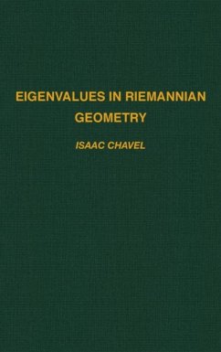 Eigenvalues in Riemannian Geometry - Chavel, Isaac