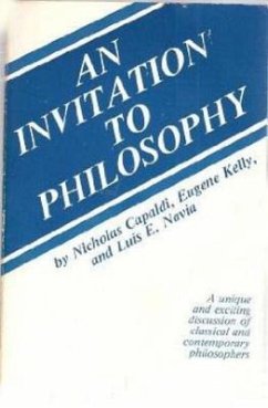 An Invitation to Philosophy - Capaldi, Nicholas