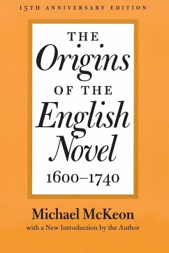 Origins of the English Novel, 1600-1740 (Anniversary) - Mckeon, Michael