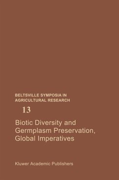 Biotic Diversity and Germplasm Preservation, Global Imperatives - Knutson, Lloyd / Stoner, Allan K. (Hgg.)