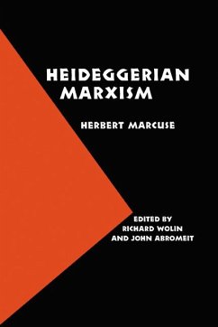 Heideggerian Marxism - Marcuse, Herbert