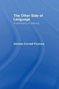 The Other Side of Language - Fiumara, Gemma Corradi