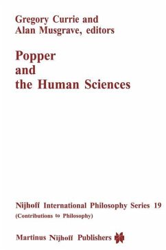 Popper and the Human Sciences - Currie, G. / Musgrave, A. (Hgg.)