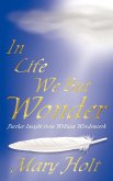 In Life We But Wonder