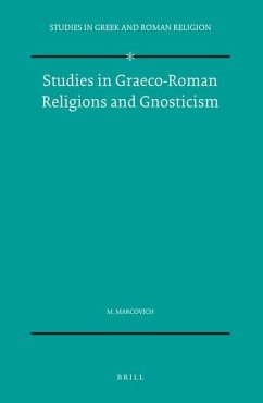 Studies in Graeco-Roman Religions and Gnosticism - Marcovich, Miroslav