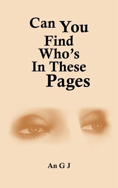 Can You Find Who's In These Pages - An G J