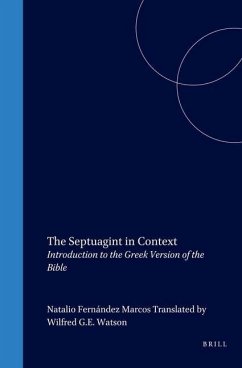 The Septuagint in Context - Fernández Marcos, Natalio