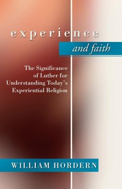 Experience and Faith - Hordern, William