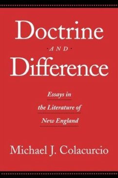 Doctrine and Difference - Colacurcio, Michael J