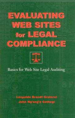 Evaluating Web Sites for Legal Compliance - Graterol, Leopoldo Brandt; Gathegi, John Ng'ang'a