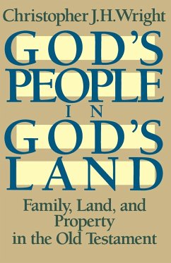 God's People in God's Land - Wright, Christopher J. H.