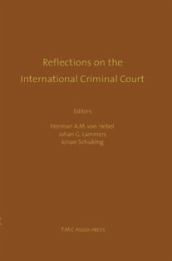 Reflections on the International Criminal Court:Essays in Honour of Adriaan Bos - Hebel, Herman A. M. von / Lammers, Johan G. / Schukking, Jolien (eds.)