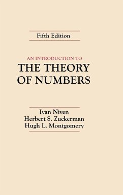 Cover An Introduction to the Theory of Numbers