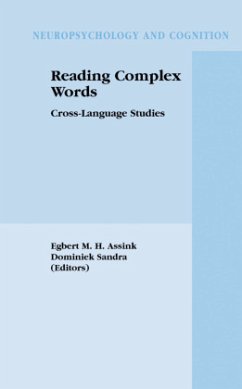 Reading Complex Words - Assink, Egbert M.H. / Sandra, Dominiek (Hgg.)