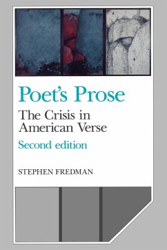 Poet's Prose - Fredman, Stephen