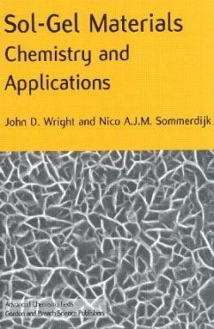Sol-Gel Materials Chemistry and Applications - Wright, John D; Sommerdijk, Nico A J M