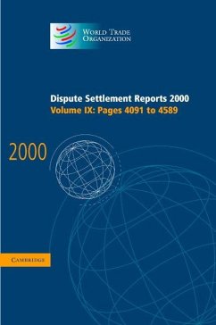 Cover Dispute Settlement Reports 2000