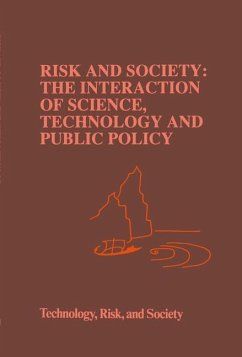 Risk and Society: The Interaction of Science, Technology and Public Policy - Waterstone, M (Hrsg.)