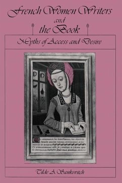 French Women Writers and the Book - Sankovitch, Tilde A