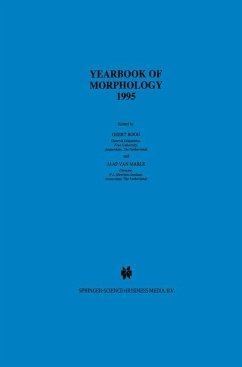 Yearbook of Morphology 1995 - Booij, G.E. / van Marle, J. (Hgg.)