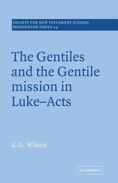 Cover The Gentiles and the Gentile Mission in Luke-Acts