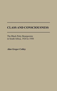 Class and Consciousness - Cobley, Alan Gregor