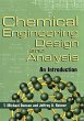 Chemical Engineering Design and Analysis - Bild 1