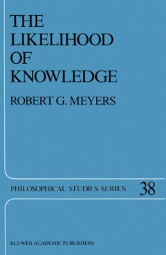 The Likelihood of Knowledge - Meyers, R.G.