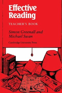 Effective Reading Teacher's Book - Greenall, Simon; Swan, Michael