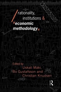 Rationality, Institutions and Economic Methodology - Gustafsson, Bo / Knudsen, Christian (eds.)