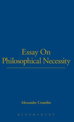 Cover Essay On Philosophical Necessity